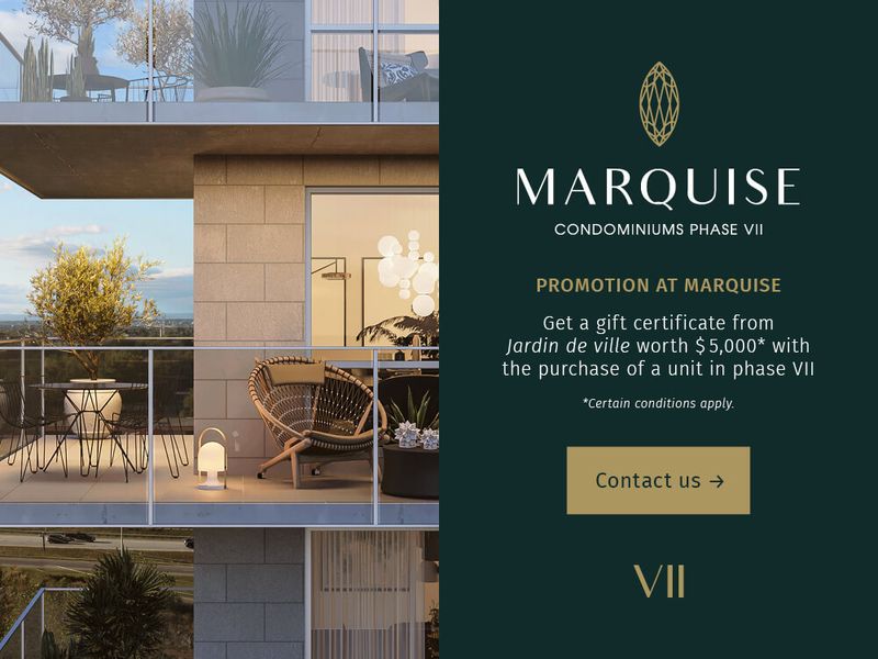 Marquise Condominiums New condos in Downtown Laval
